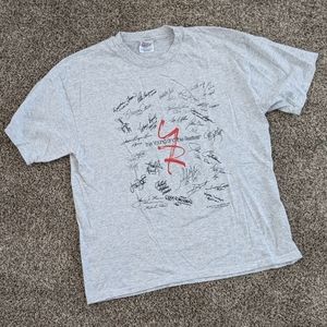 Vintage The Young & the Restless cast autographed T-shirt circa 1996